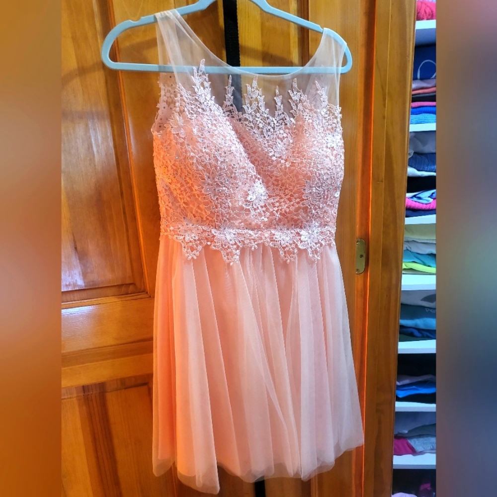 Light pink dress Size 8